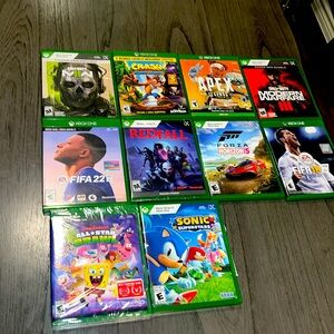 Xbox games series x,xbox one